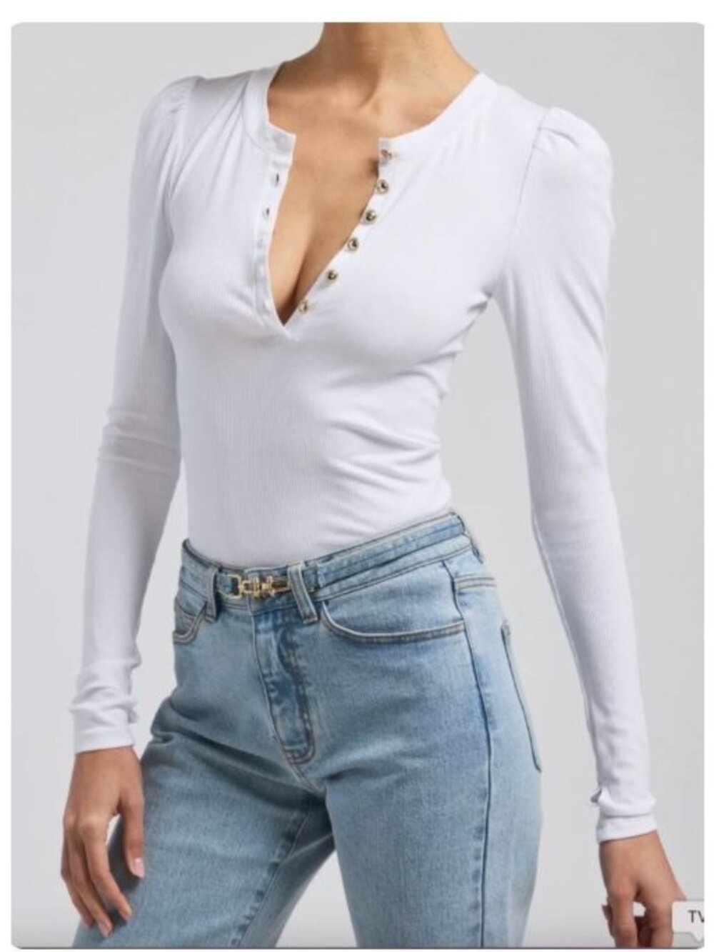 Generation Love Britt Top - White NWT - Size XS